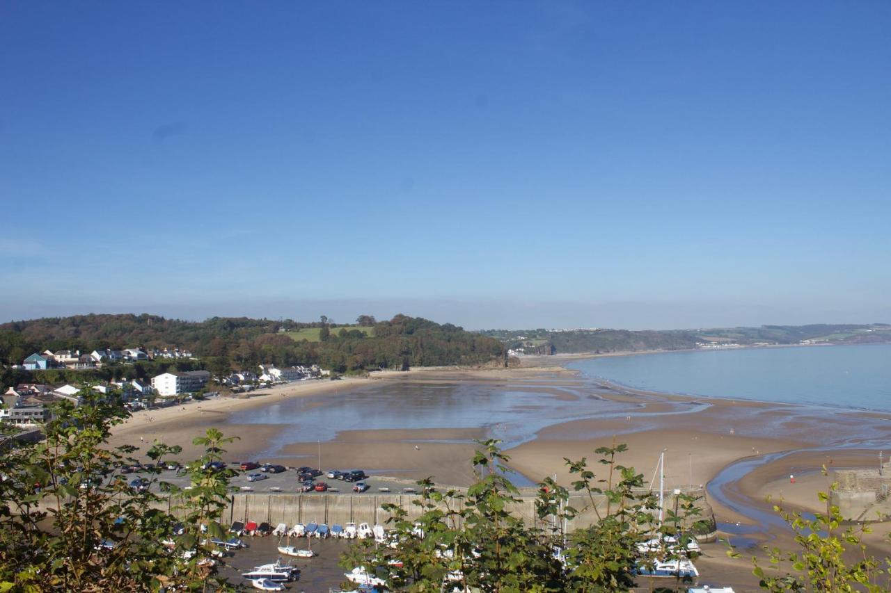 Beach House With Sea Views Over Saundersfoot Bay エクステリア 写真