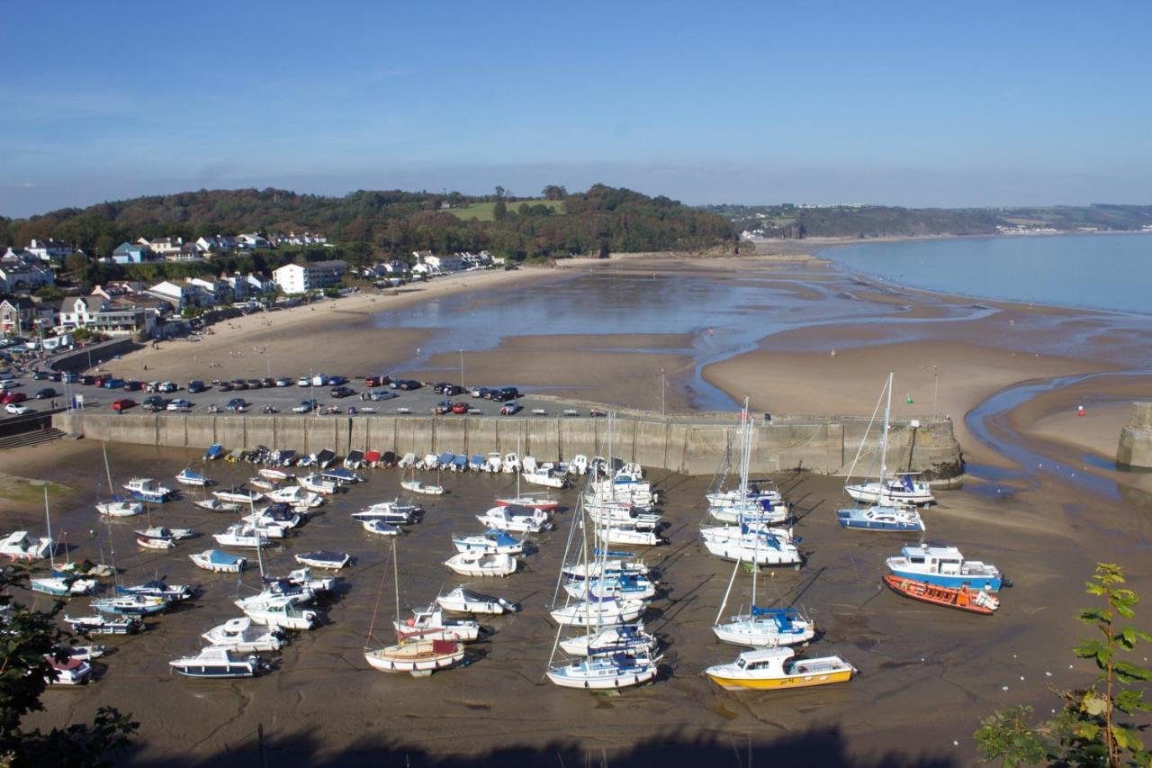 Beach House With Sea Views Over Saundersfoot Bay エクステリア 写真