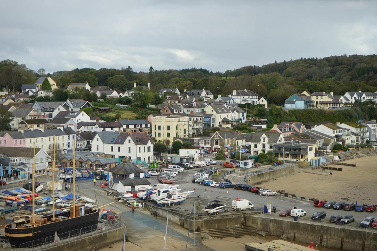 Beach House With Sea Views Over Saundersfoot Bay エクステリア 写真