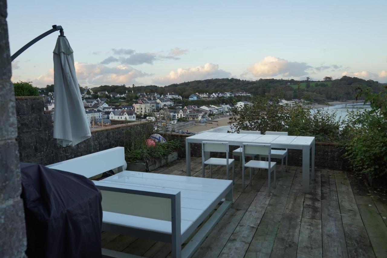 Beach House With Sea Views Over Saundersfoot Bay エクステリア 写真